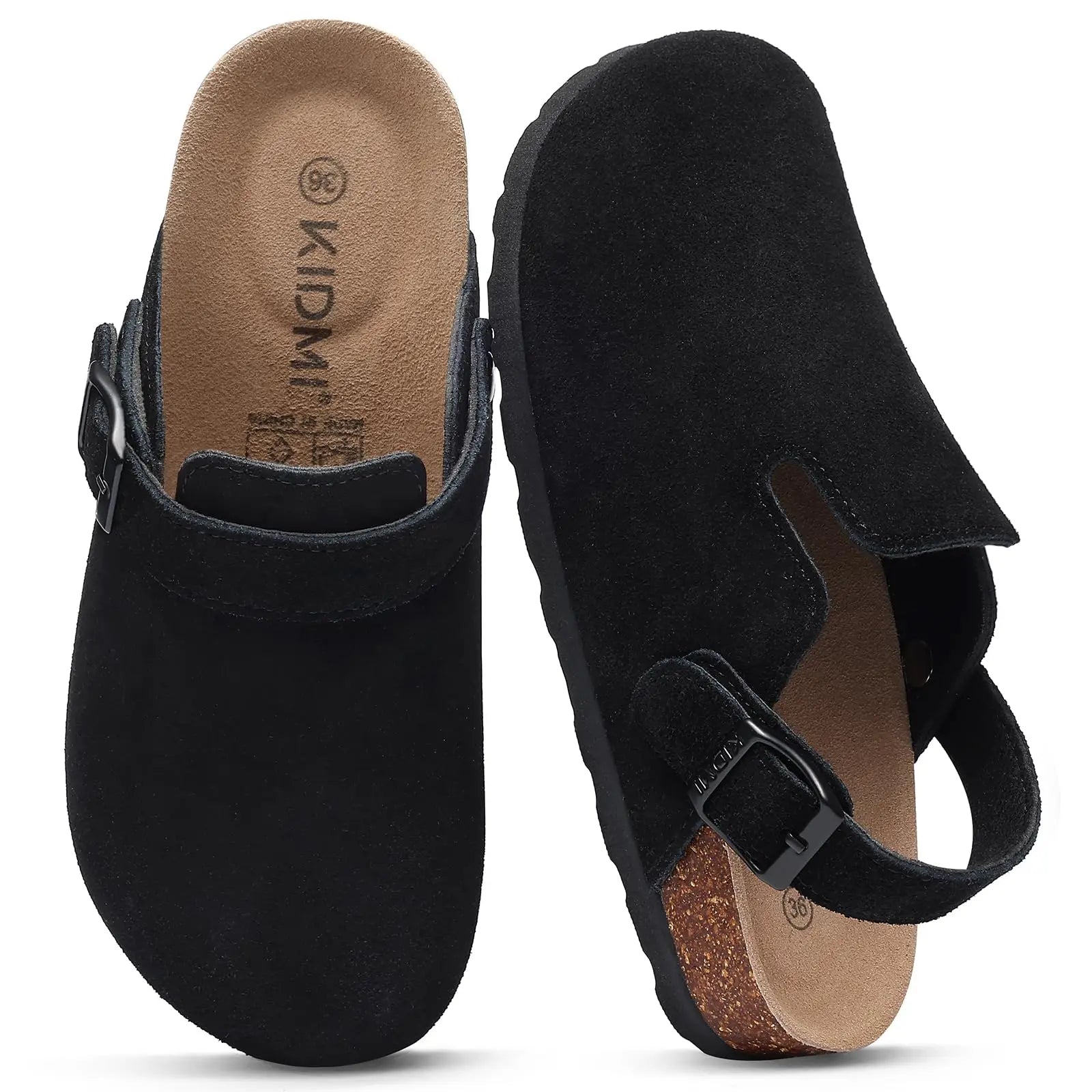 Suede Clogs
