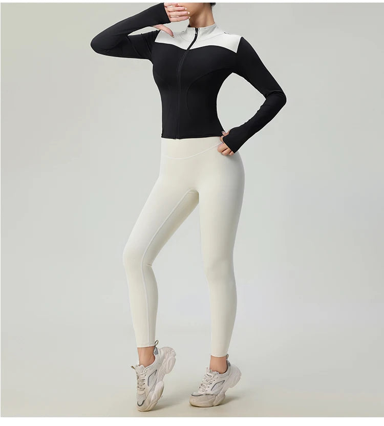 Zip-Up Yoga Jacket