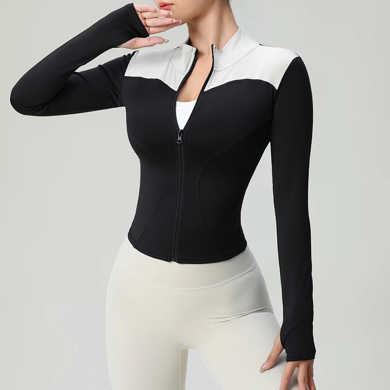 Zip-Up Yoga Jacket