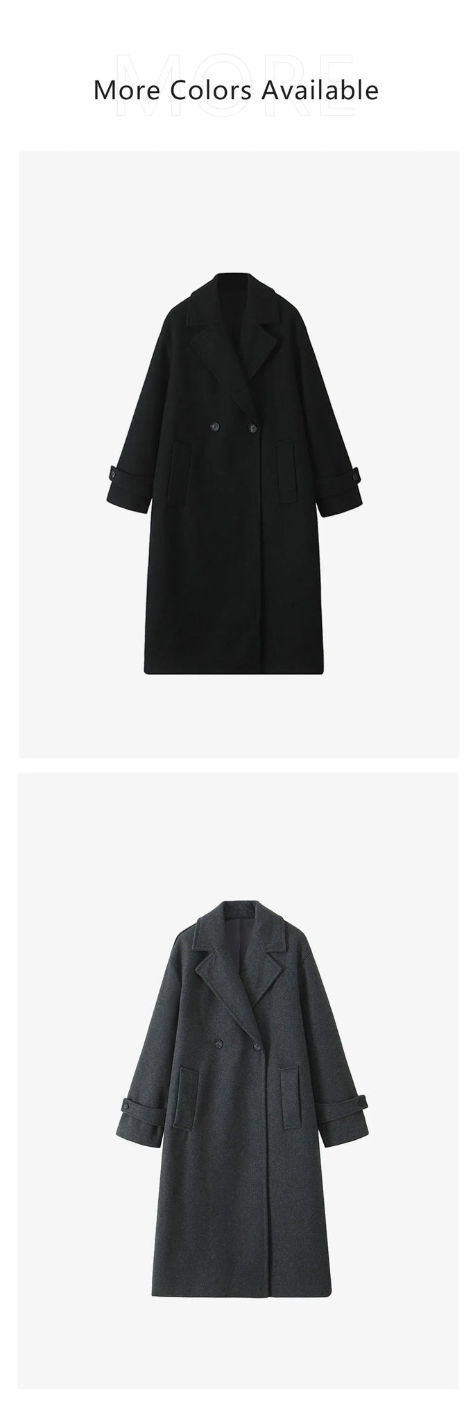 Women's Long Wool Coat