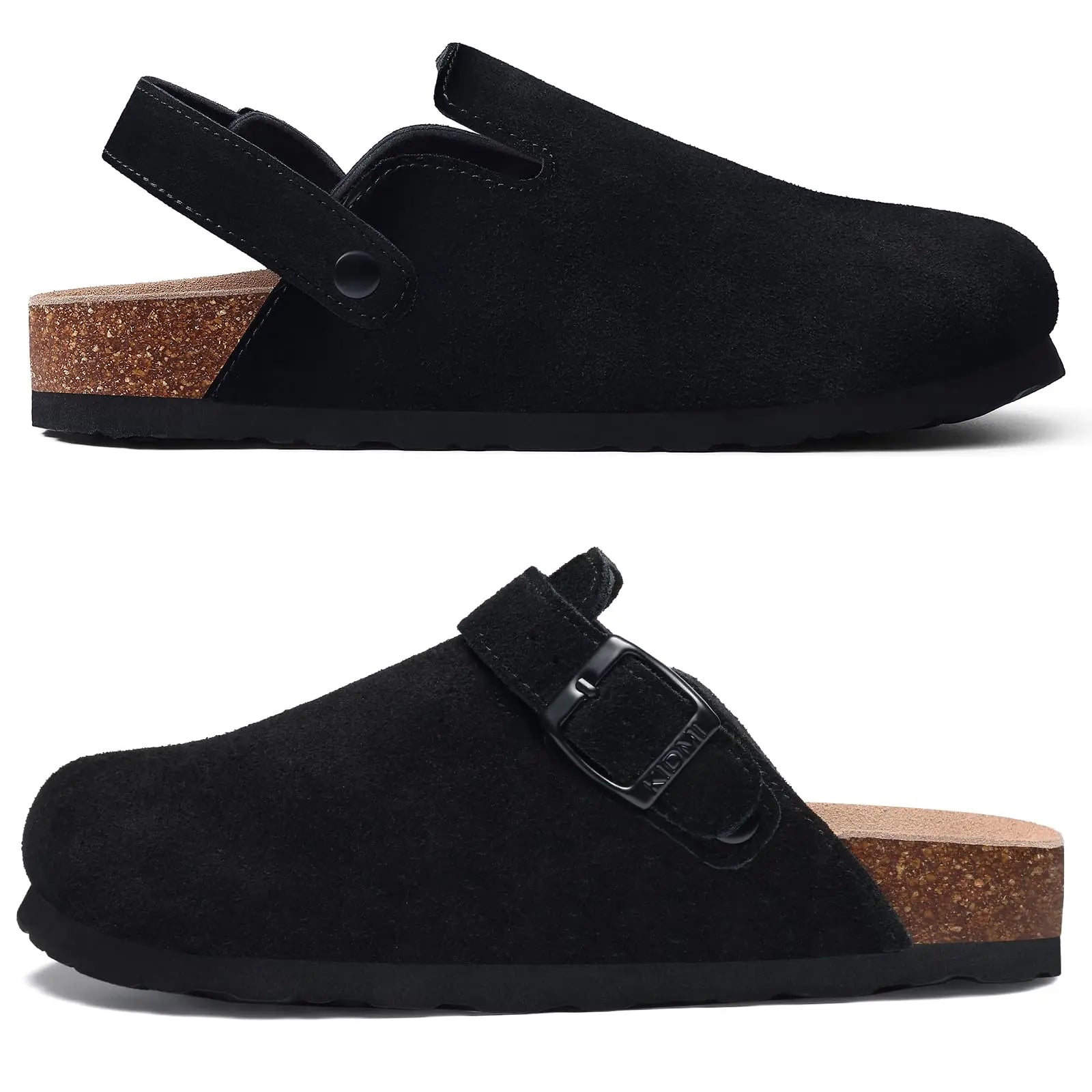 Suede Clogs