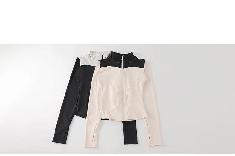 Zip-Up Yoga Jacket