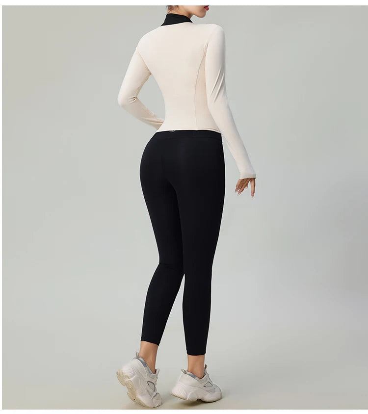 Zip-Up Yoga Jacket