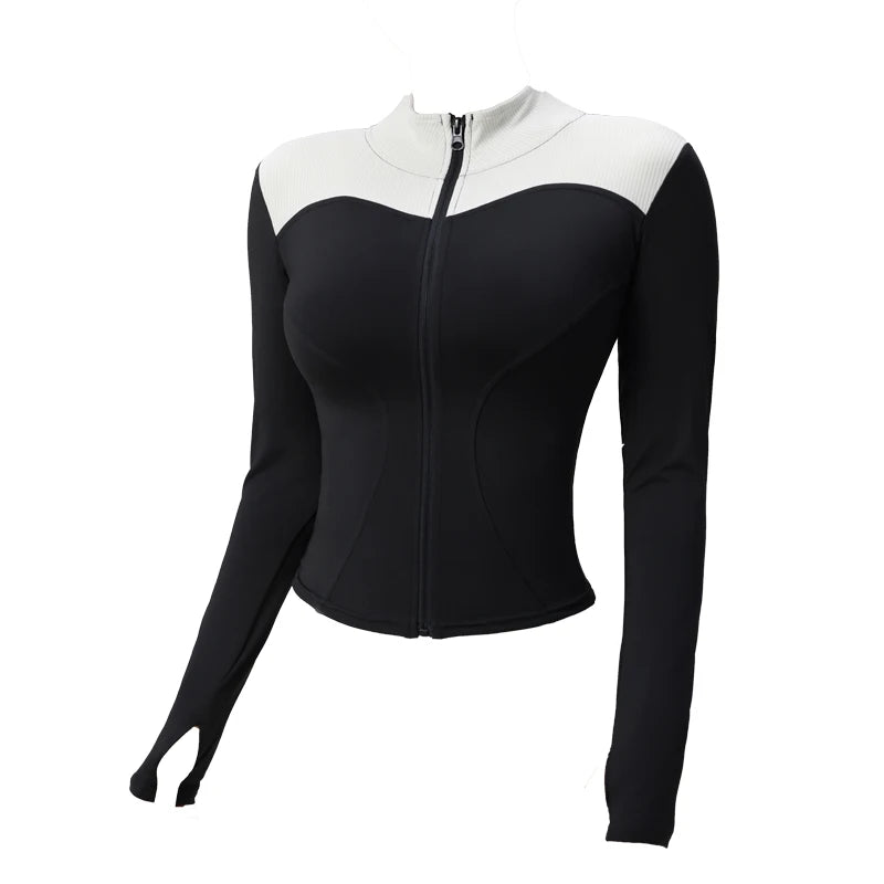 Zip-Up Yoga Jacket