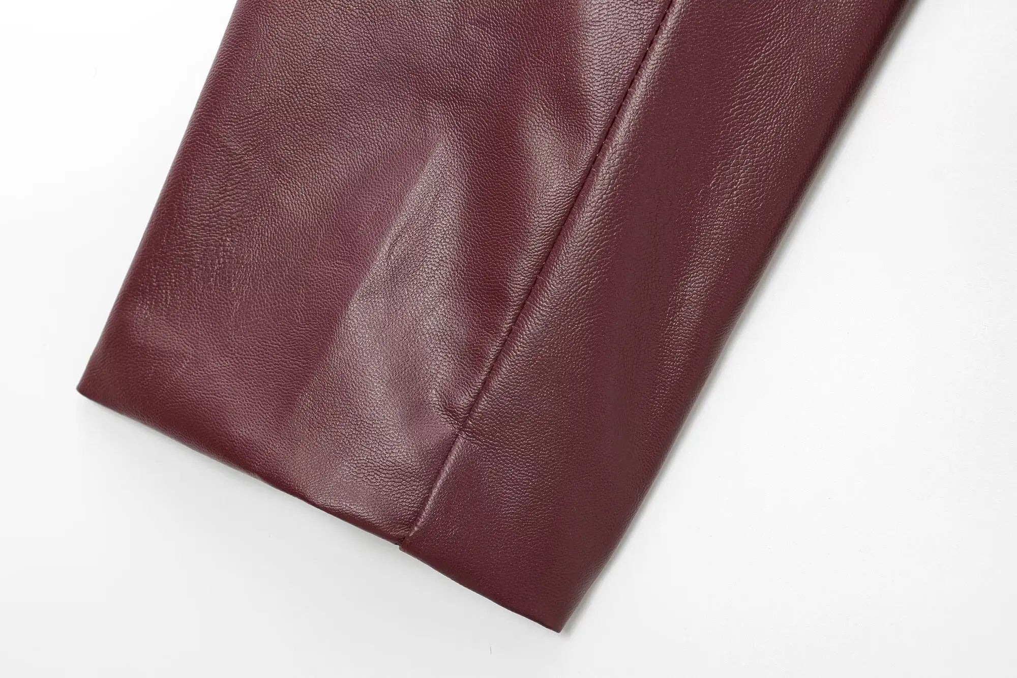 Oversized Faux Leather Jacket