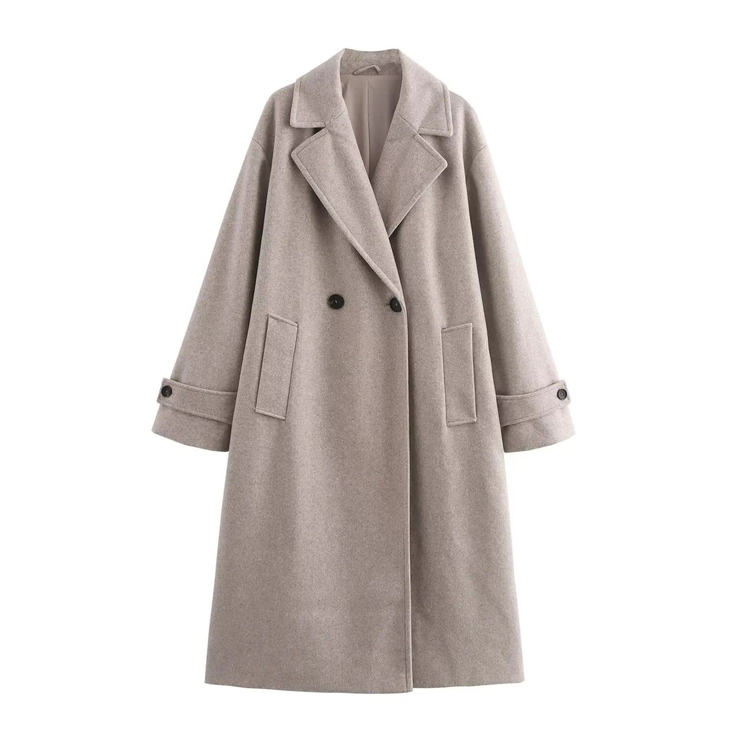 Women's Long Wool Coat