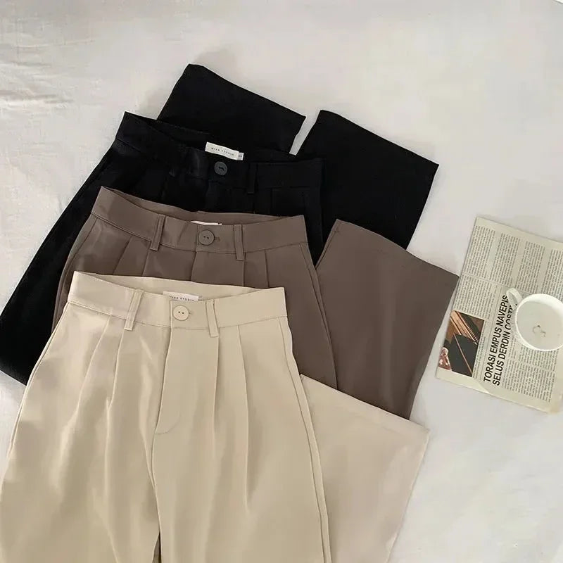 Wide-leg trousers
