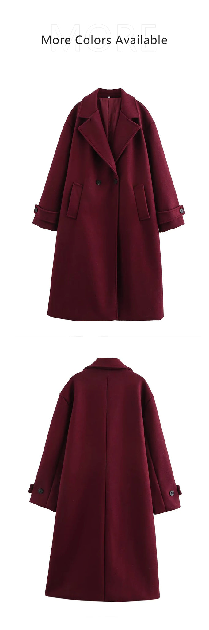 Women's Long Wool Coat